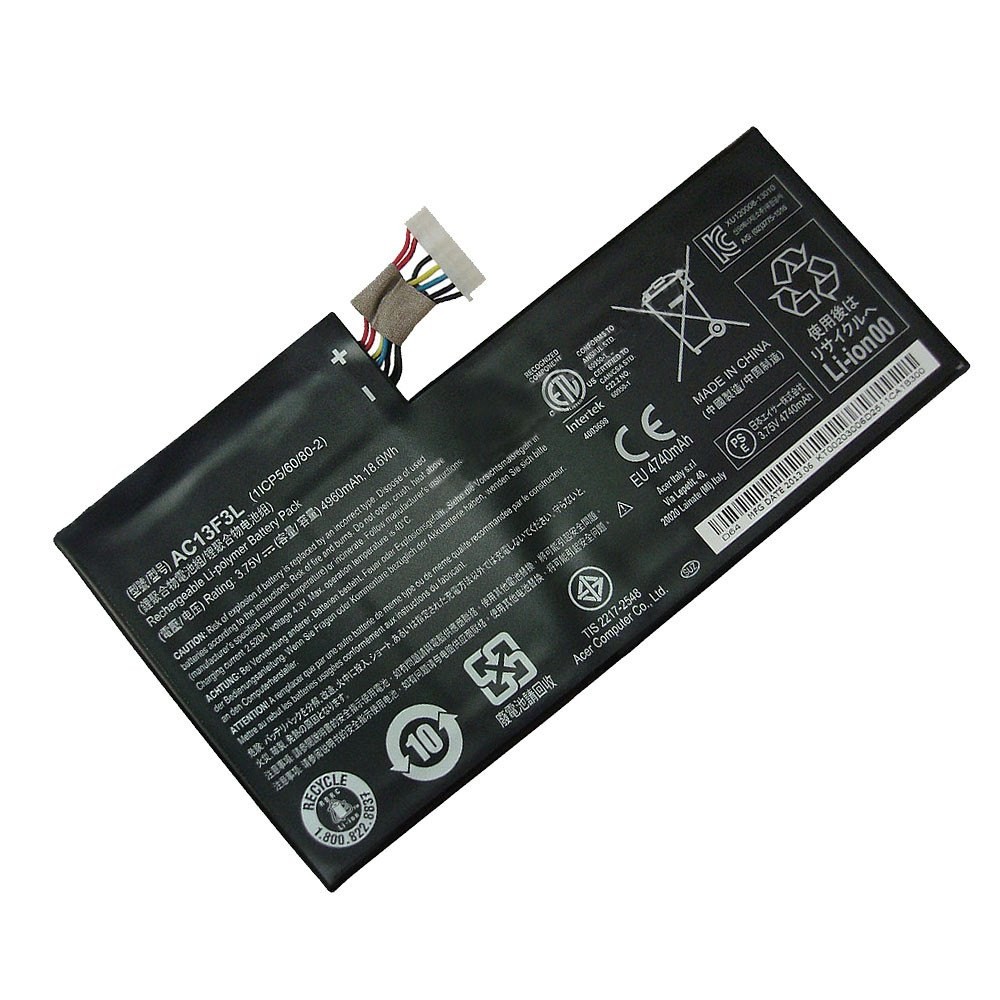 Baterija za laptop ACER A1-810 / AC13F3L / AC13F8L 3.75V 20Wh