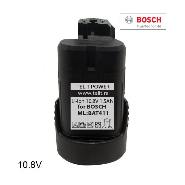 Baterija za ručni alat BOSCH Li-Ion 10.8V 1500mAh  BAT411