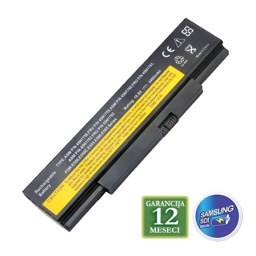 Baterija za laptop  LENOVO E550 / 45N1758 10.8V 4400mAh