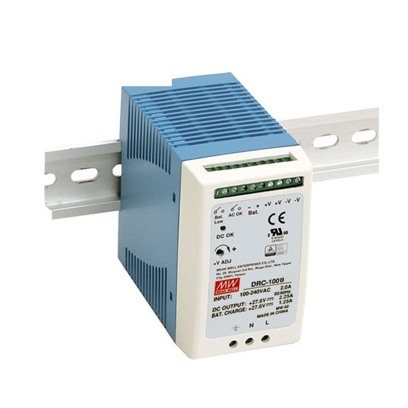 100W Napajanje za sigurnosne sisteme DRC-100B MEAN WELL (UPS funkcija)