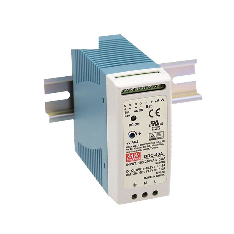 40W Napajanje za sigurnosne sisteme DRC-40A MEAN WELL (UPS funkcija)
