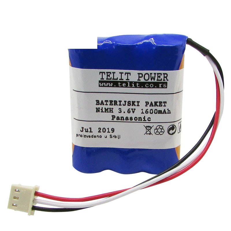 Baterija NiMH 3.6V 1600mAh  za IBM 5703 Sistem FC Disk Kontroler Keš Adapter
