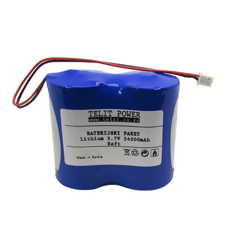 Baterija Litijum 3.7V 34000mAh 2xD SAFT za SIEMENS MAG 8000 merač protoka
