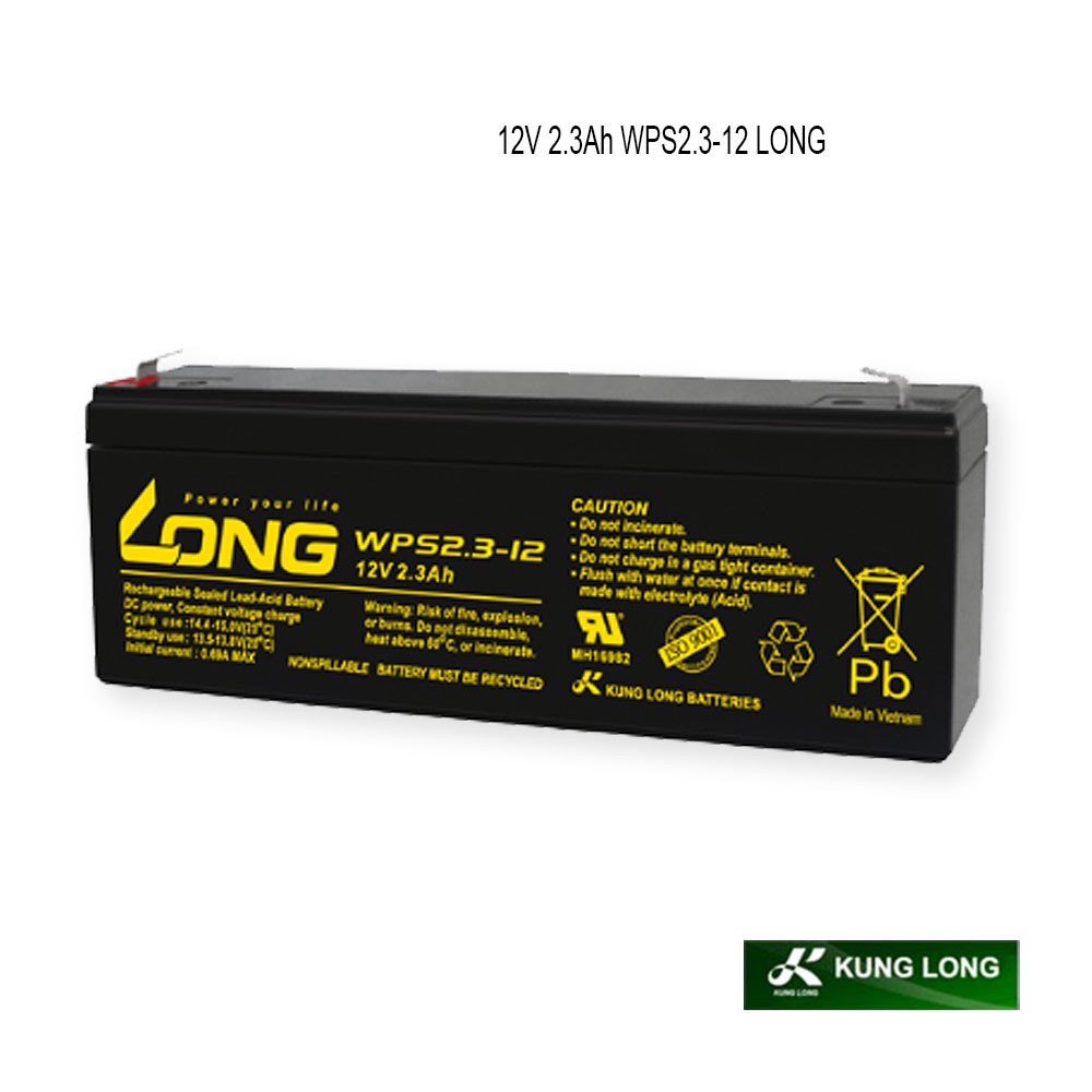 12V 2.3Ah WPS2.3-12 LONG F1
