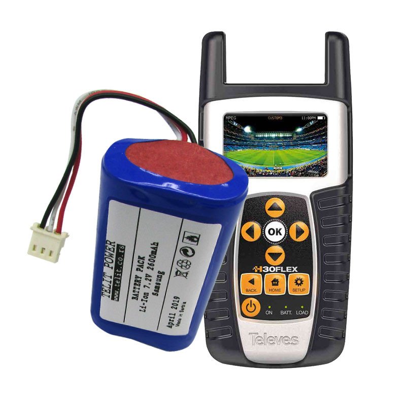 Baterija Li-Ion 7.2V 2600mAh Samsung za H30FLEX signal meter