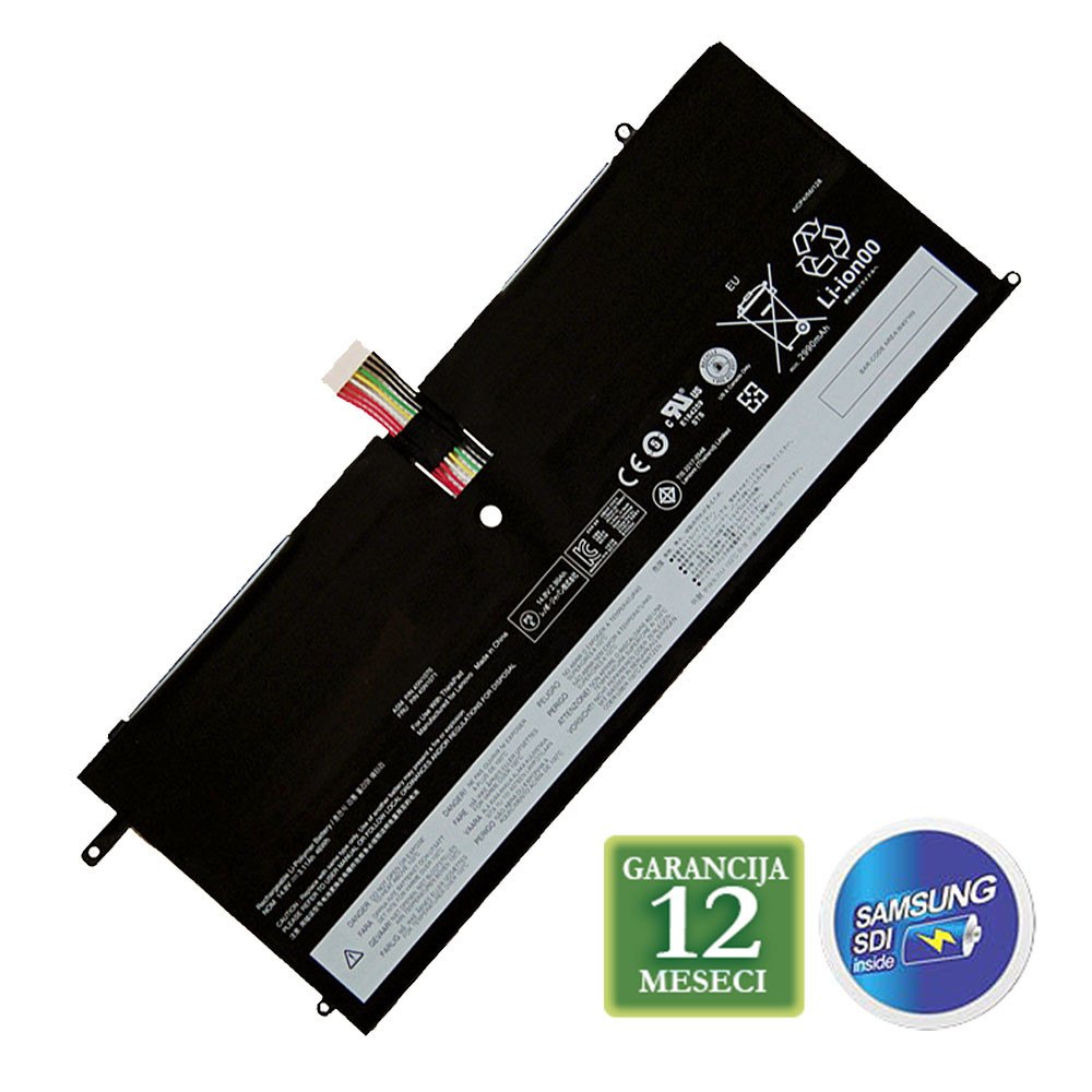 Baterija za laptop  LENOVO ThinkPad X1 Carbon X1C / 45N1070 14.8V 46Wh