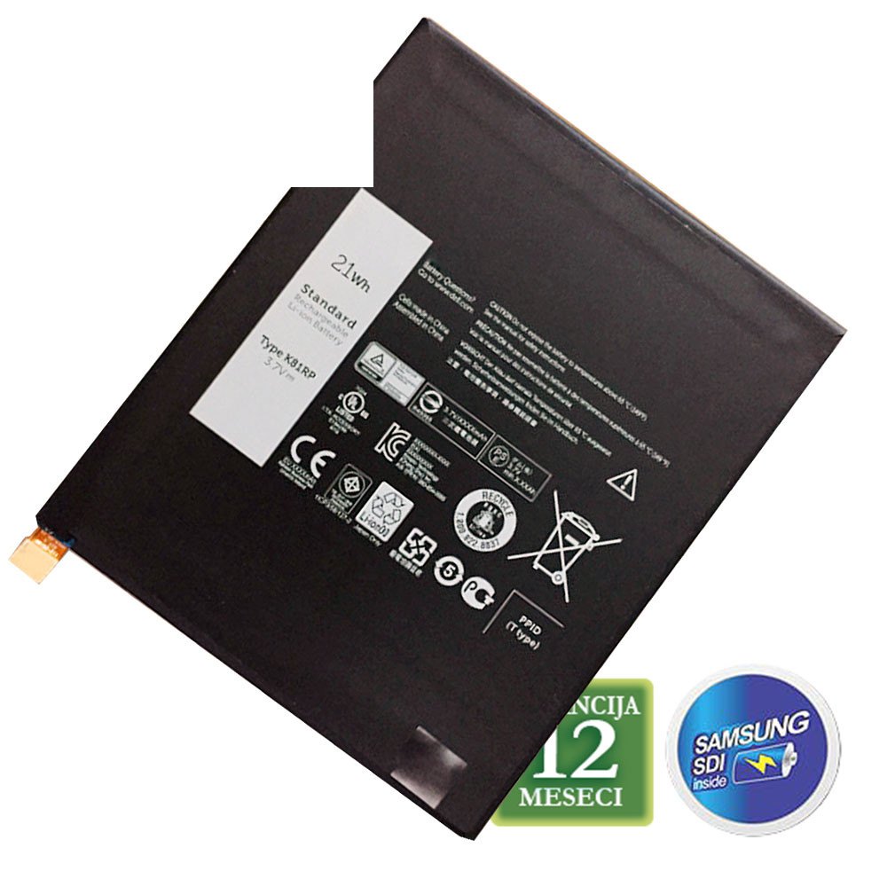 Baterija za laptop DELL Venue 8 7000 Series