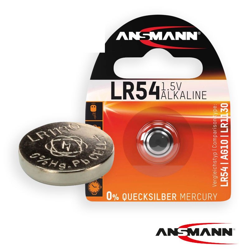Alkalna baterija 1.5V LR54 Ansmann