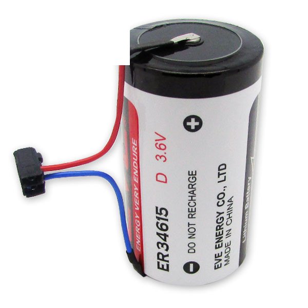 Baterija Litijum ER34615 sa konektorom za toplotna merila TE Siemens 2WR5 3.6V 1