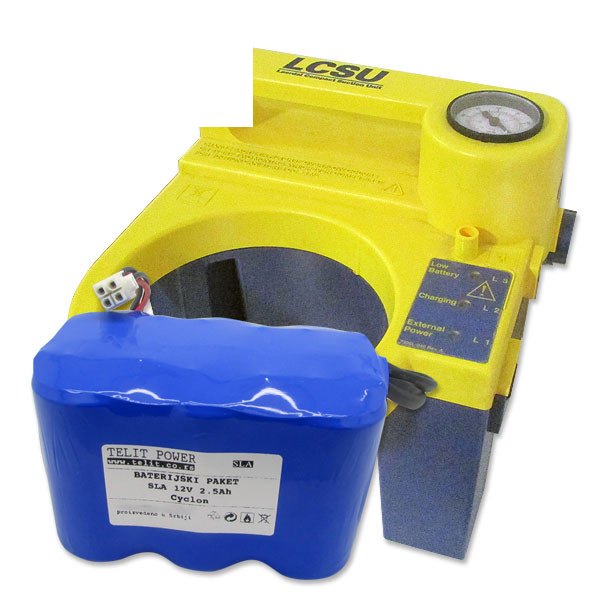 Baterija SLA 12V 2500mAh  CYCLON za LCSU kompaktnu pumpu za usisavanje