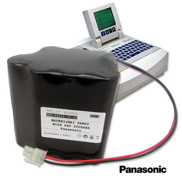 Baterija NiCd 24V 2000mAh Panasonic za Cardioline Delta 60 Plus ECG/EKG