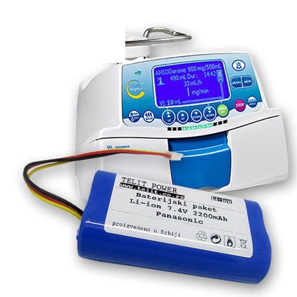 Baterija Li-Ion 7.4V 2250mAh Panasonic za Infuzionu pumpu Volumat Agilia