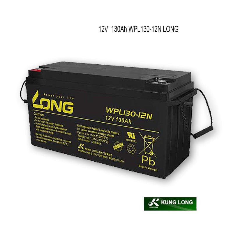 12V 130Ah WPL130-12N LONG