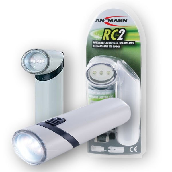 Ansmann RC2 – Punjiva LED Ručna Lampa sa 3 LED Diode