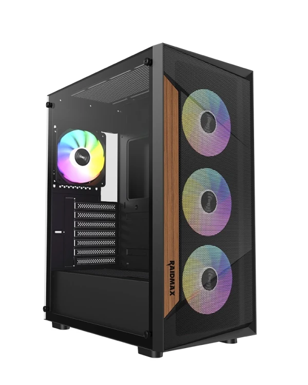 Kuciste Raidmax Vector V219 ARGB Black, V219BF