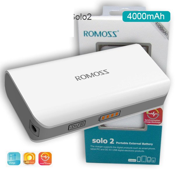 Power Bank Solo 2  ROMOSS 4000mAh
