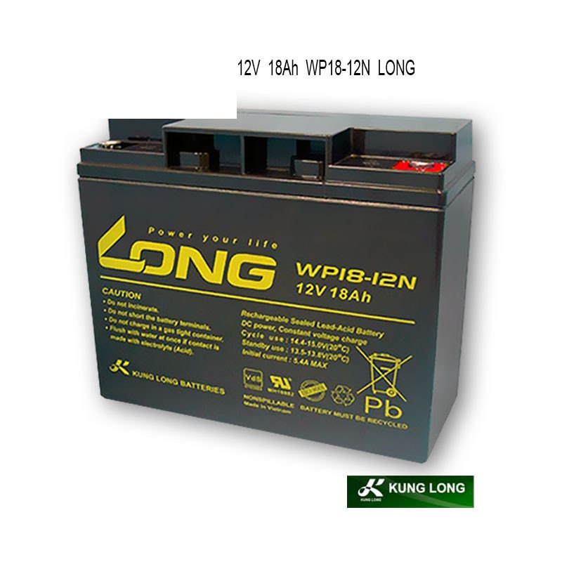 Akumulator 12V 18Ah WP18-12N LONG