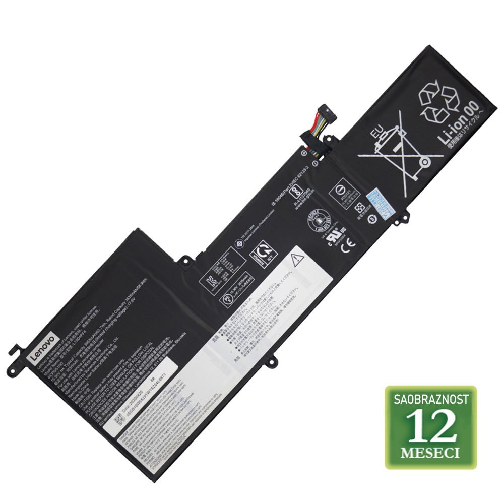 Baterija za laptop LENOVO Yoga 7-14  / L19M4PF4 / 15.36V / 60.7Wh