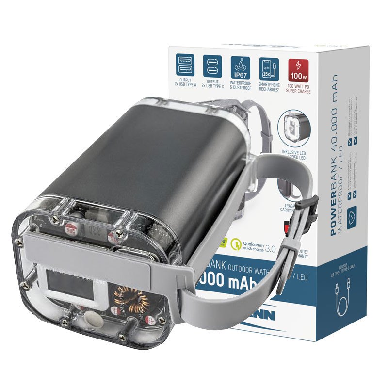 Powerbank 40000mAh PB4100PD LED ANSMANN