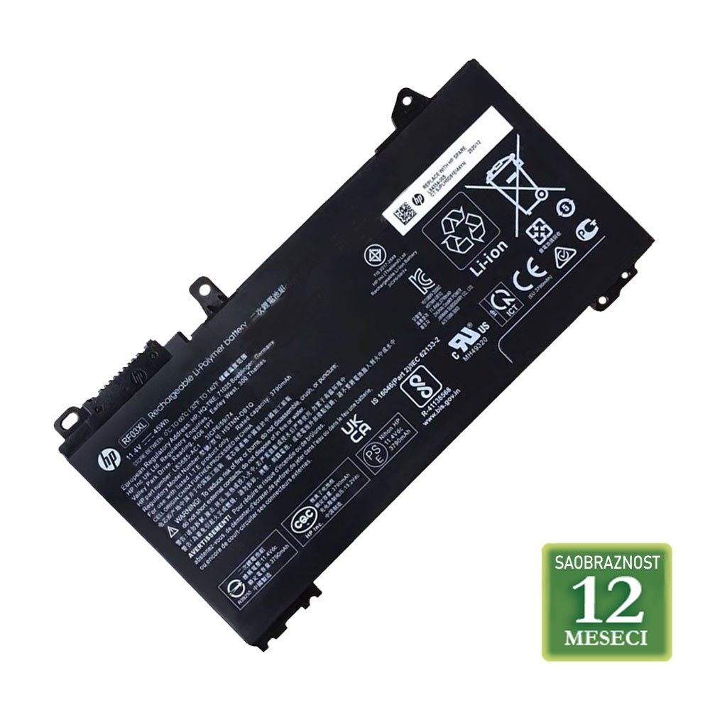 Baterija za laptop HP Pavilion x360 14 / RF03XL  11.4V 3790mAh/45Wh