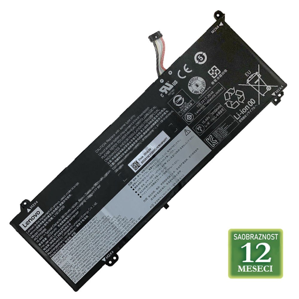 Baterija za laptop LENOVO ThinkBook 14S Yoga/ L19C4PDB  15.44V 3912mAh/60Wh