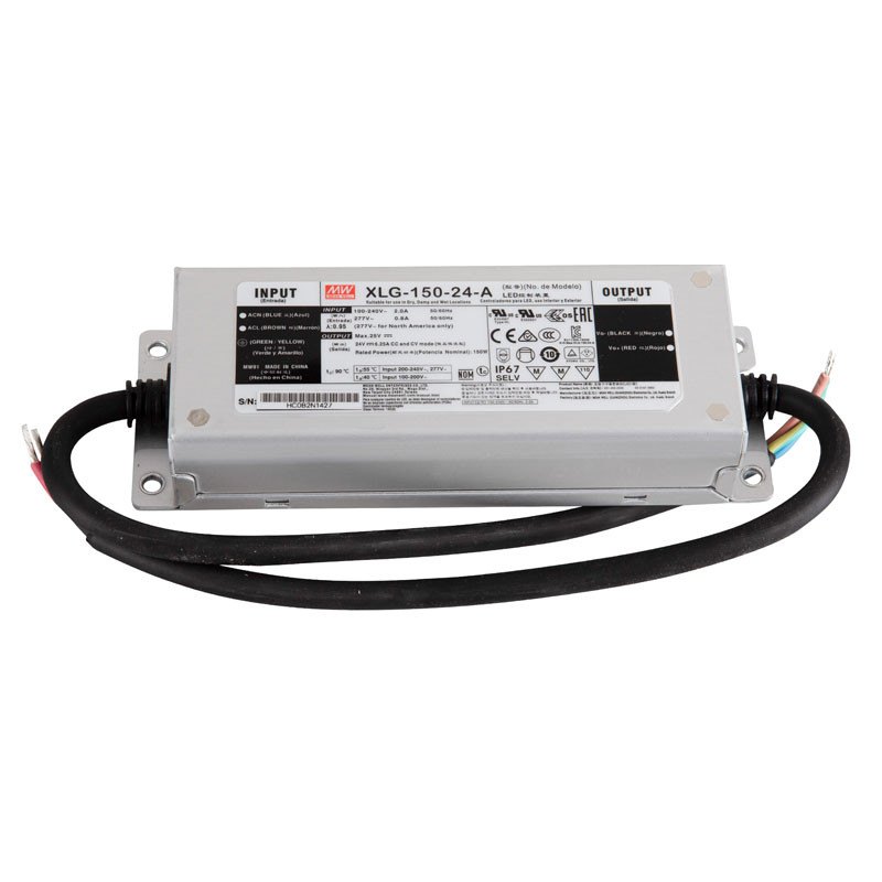 Mean Well XLG-150-24-A – LED napajanje 150W, 24V, IP67