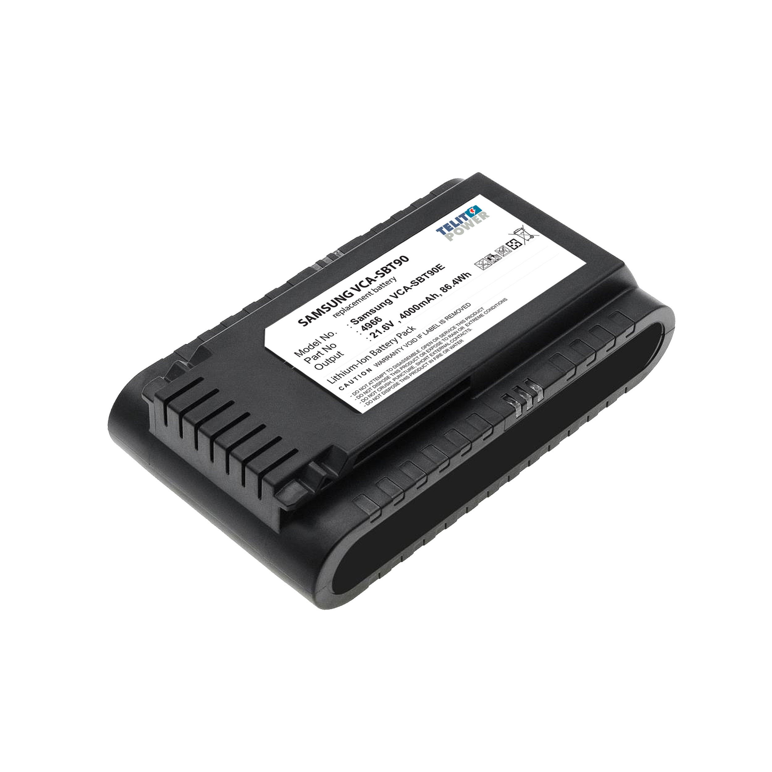 Samsung VCA-SBT90 – 21.6V 4000mAh Li-Ion Baterija za Jet 75/90 Usisivače