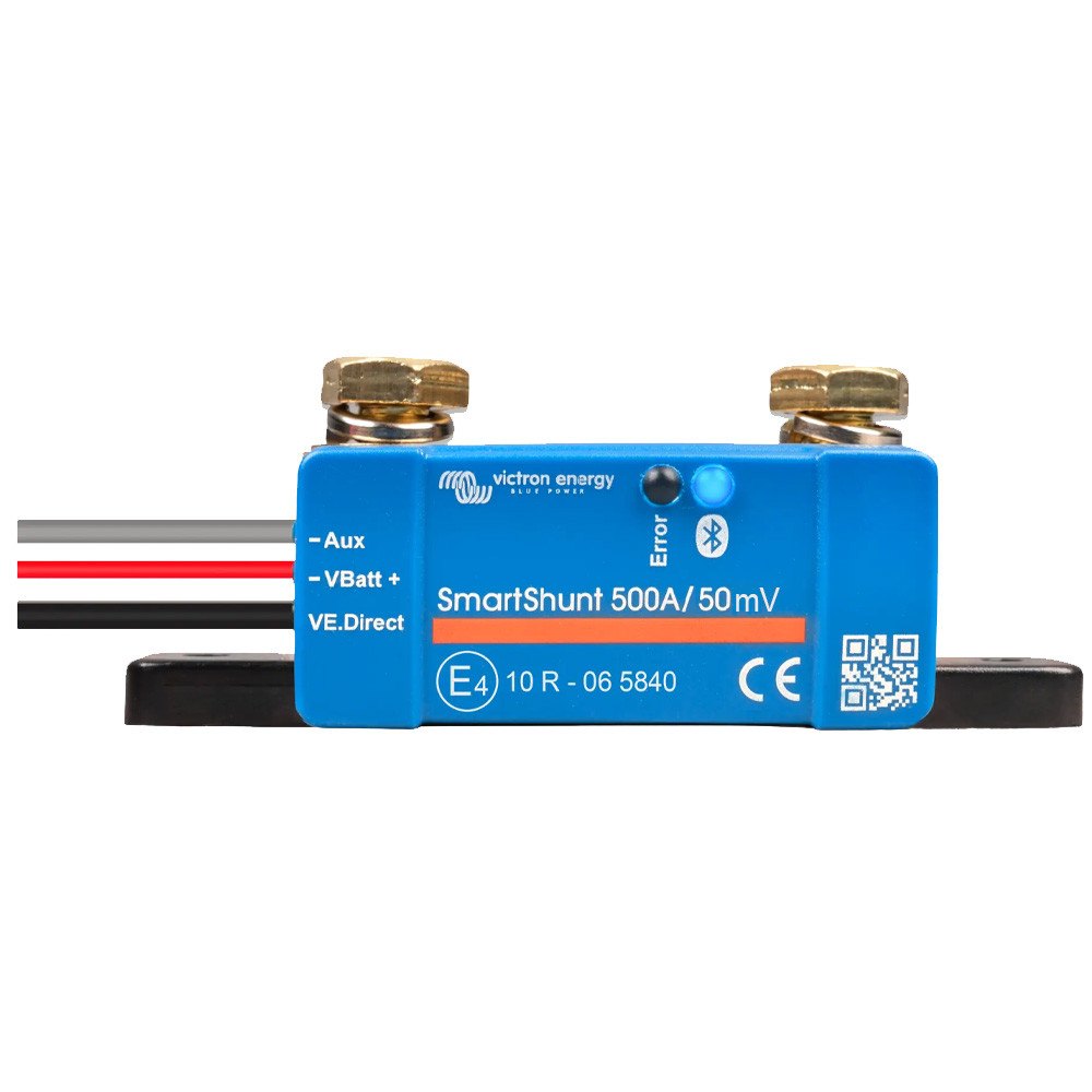 Victron SmartShunt 500A/50mV IP65 – Pametni monitor baterije