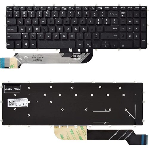 Tastatura za Dell Inspiron 15-5000 5565 5567 17 5765 5767 sa pozadinskim osvetljenjem