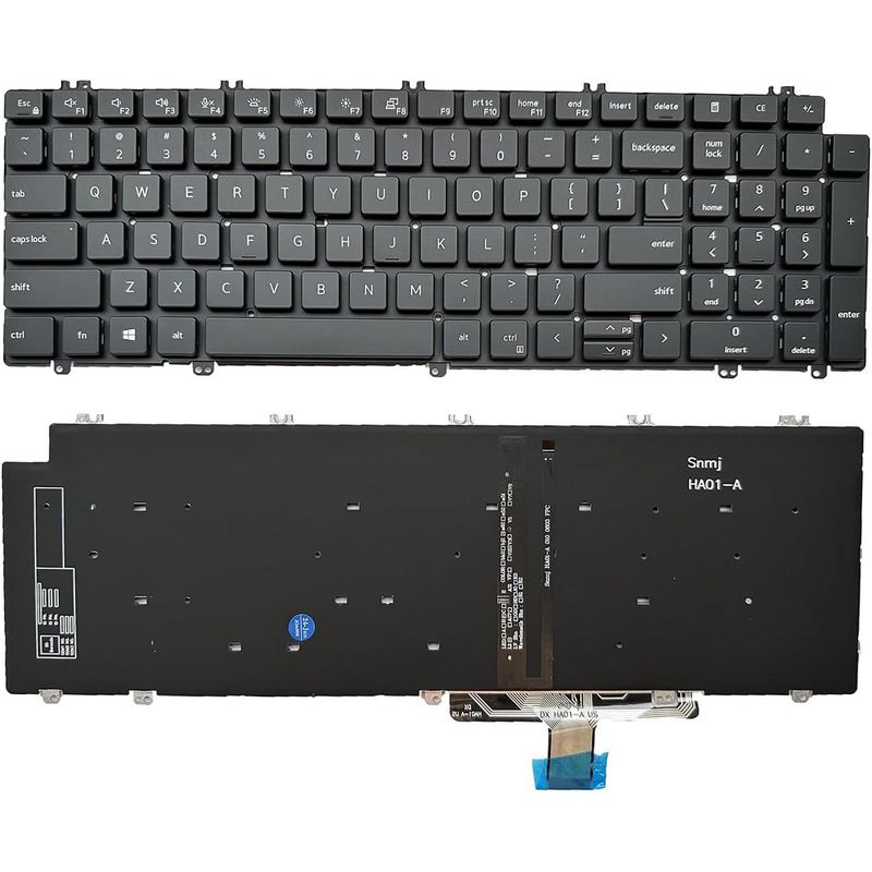 Tastatura za Laptop Dell Precision 7750 7550 7760 7560 mali enter backlight