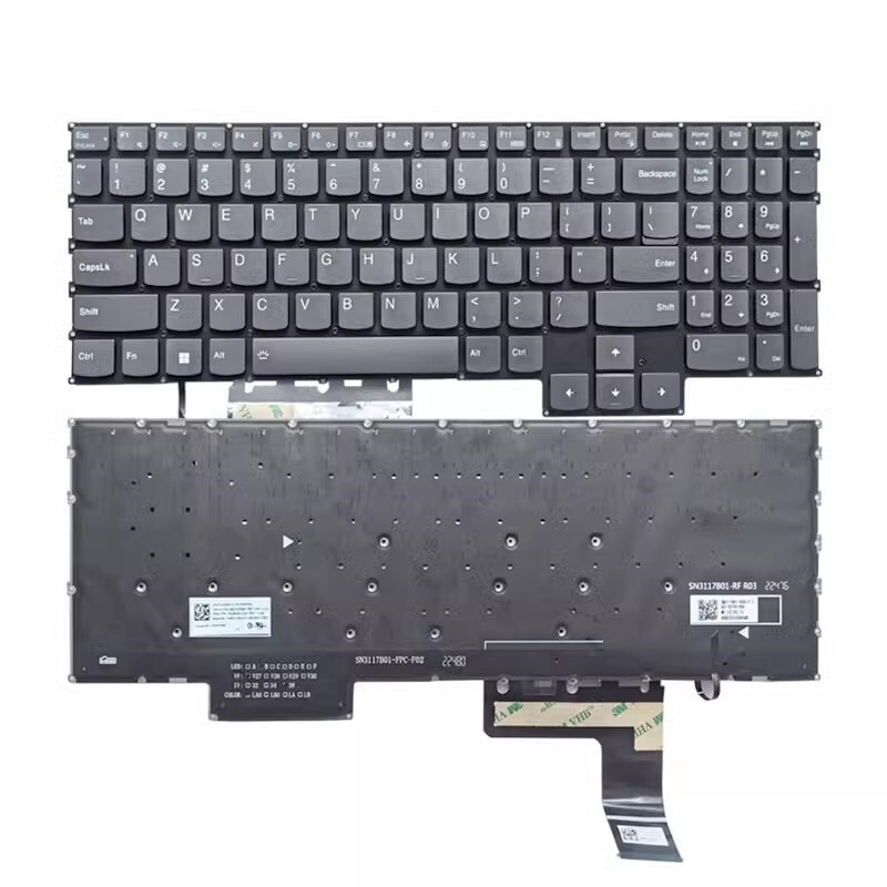Tastatura za laptop Lenovo LOQ 15APH8 15IRH8 LOQ 16APH8 16IRH8 mali enter backlight