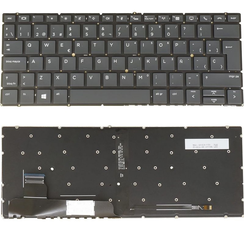 Tastatura za laptop HP EliteBook x360 830 G5 830 G6 mali enter backlight