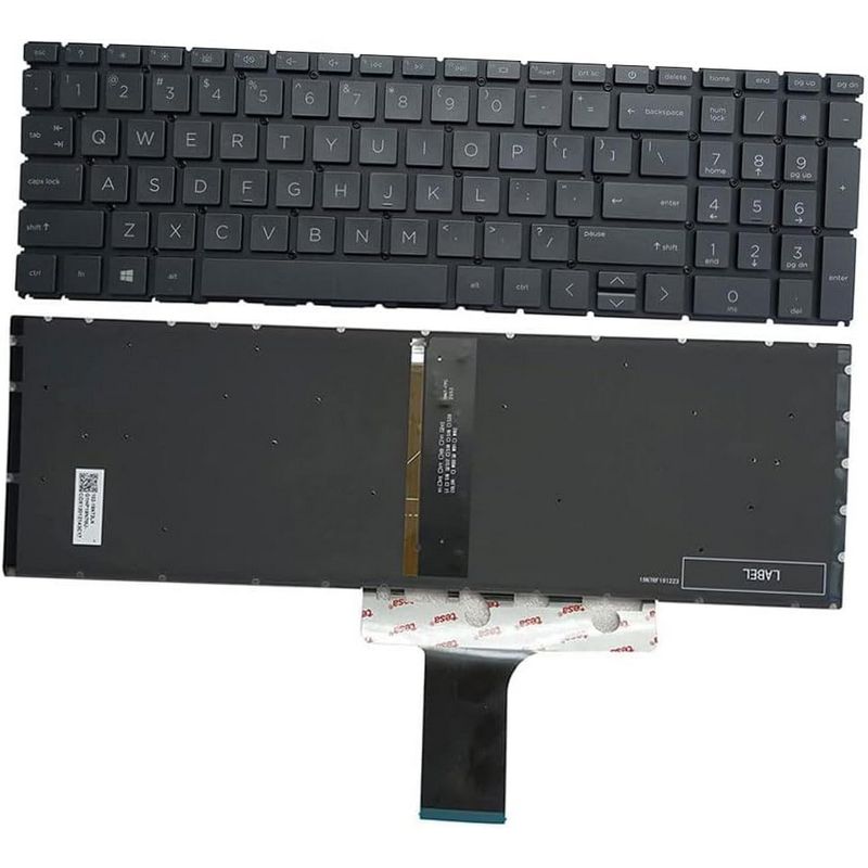 Tastatura za laptop HP 17-CN series mali enter, backlight